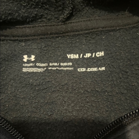 Under Armour Kids Navy Hoodie - Picture 2 of 5